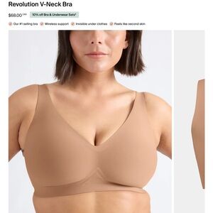 knix Revolution V-Neck Bra - Cavassa M